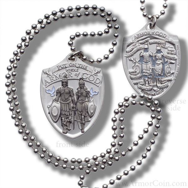 Armor of God Military Style Dog Tag We Love Missionaries